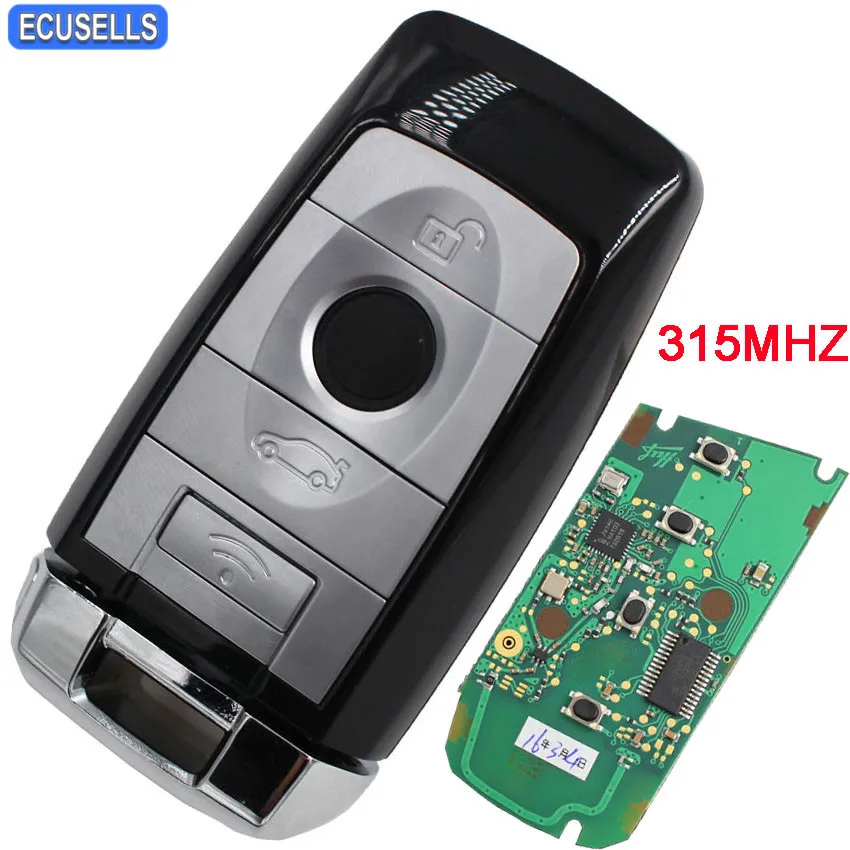 

High Quality New Smart Key for Rolls-Royce Phantom Style Remote Car Key Fob 315MHZ for BMW F 3 5 7 Series Uncut Blade