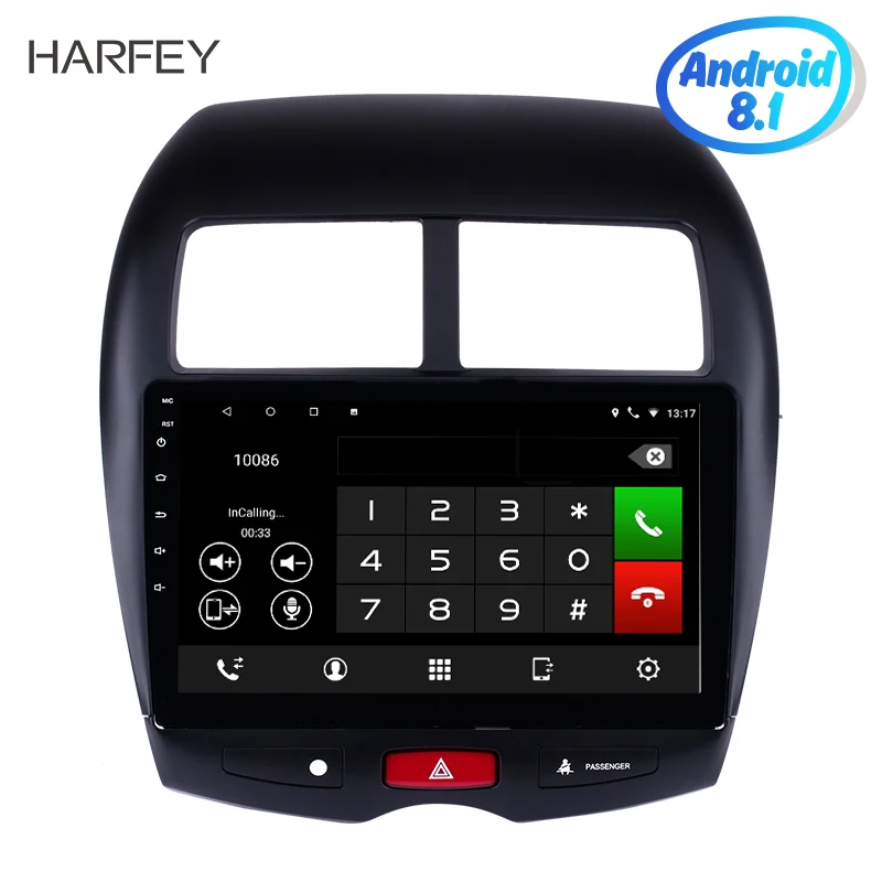 

Harfey 10.1" 2Din Android 8.1/6.0 GPS Car Radio For CITROEN C4 2010 2011 2012 2013 2014 2015 Mitsubishi ASX Peugeot 4008