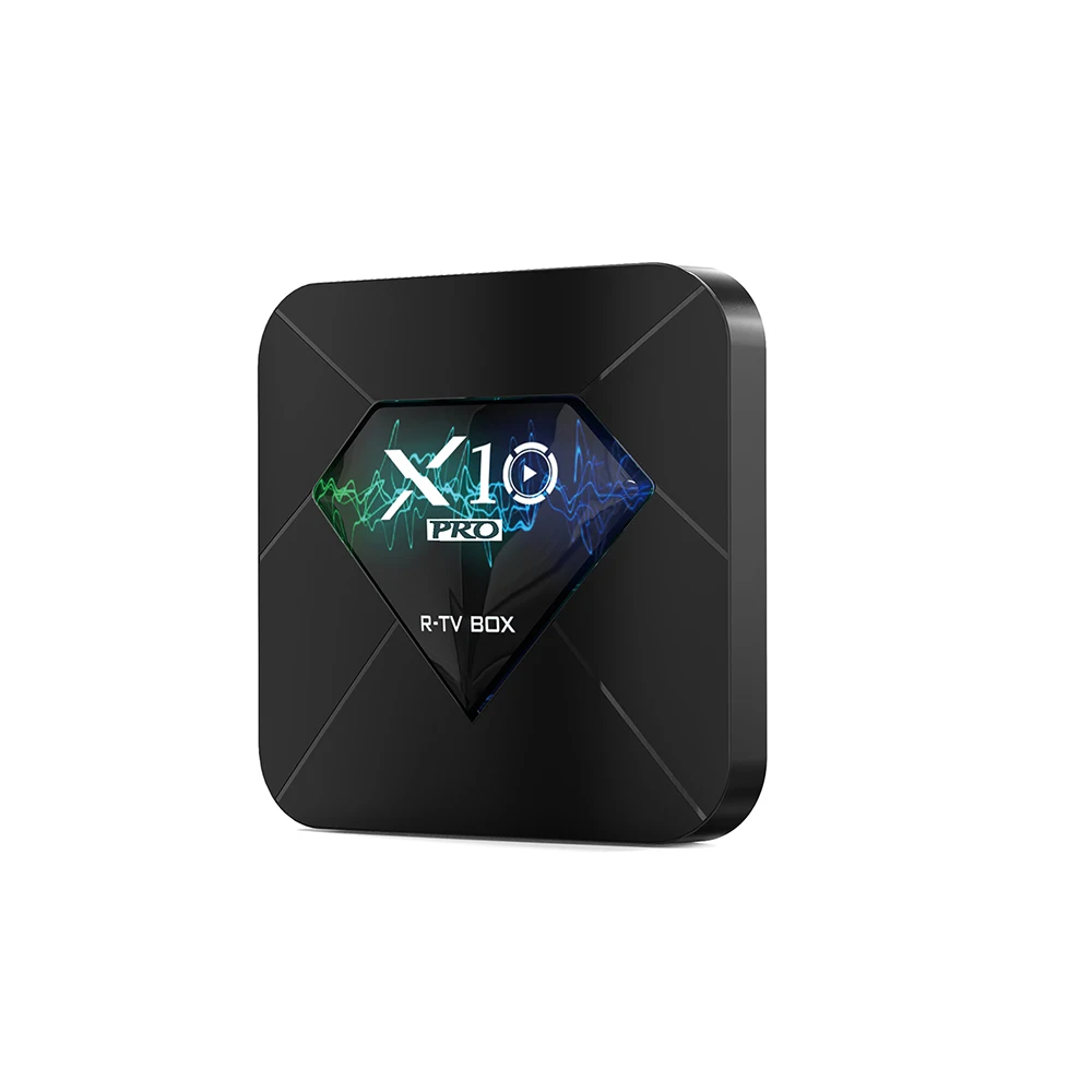 X10 Pro Android 9,0 Smart tv BOX S905X2 DDR 4 GB 32GB 64GB 2,4G 5GHz Wifi Поддержка USB3.0 BT4.0 4K 3D Netflix Android ТВ-плеер