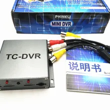 2 CH Канал Mini DVR TC-DVR видеонаблюдения DVR Регистраторы карты для видеонаблюдения Камера/автомобиля