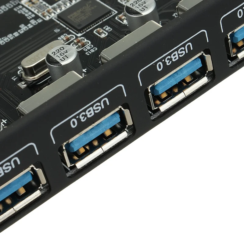 S SKYEE 1 шт. супер скорость USB 3,0 PCI-E 4 порты и разъёмы карты расширения для MAC для OSX 10,8-10,12 компьютерные компоненты Плата расширения запчасти