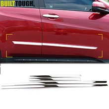 Pour Honda HR-V HRV Vezel 2014 2015 2016 2017 2018 Chrome porte côté doublure moulage corps revêtement d'habillage protecteur bord bande style