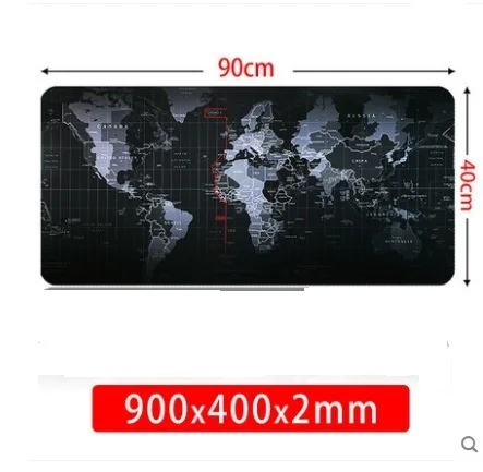 Игровой коврик для мыши WESAPPA 100X50/90X40 см XXL с большой запирающей кромкой, коврик для мыши с клавиатурой, Настольный коврик для игрового игрока