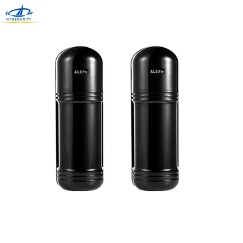 

HFSECURITY Black Photoelectric Beam Detector Alarm Photoelectric Infrared Detector Home Door Security System Infrared Sensor