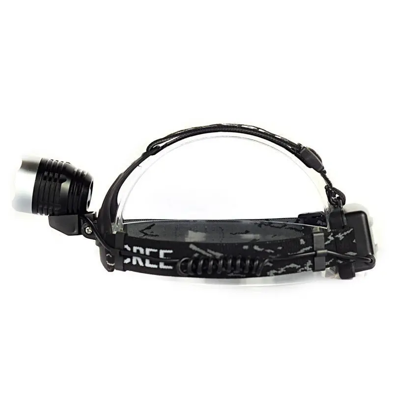 Светодиодный налобный фонарь CREE XM L T6 водонепроницаемый 18 лм 3 режима яркости +