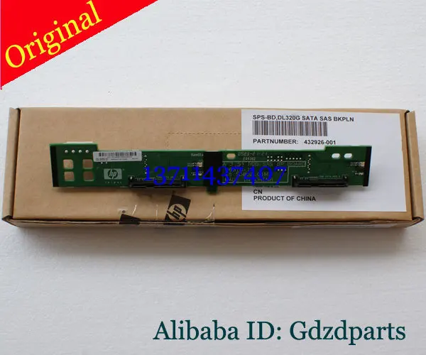 

Original New 432926-001 430997-001 48.5D802.01M HDD SAS BP BOARD For DL320 G5 /Serial ATA (SATA) backplane board