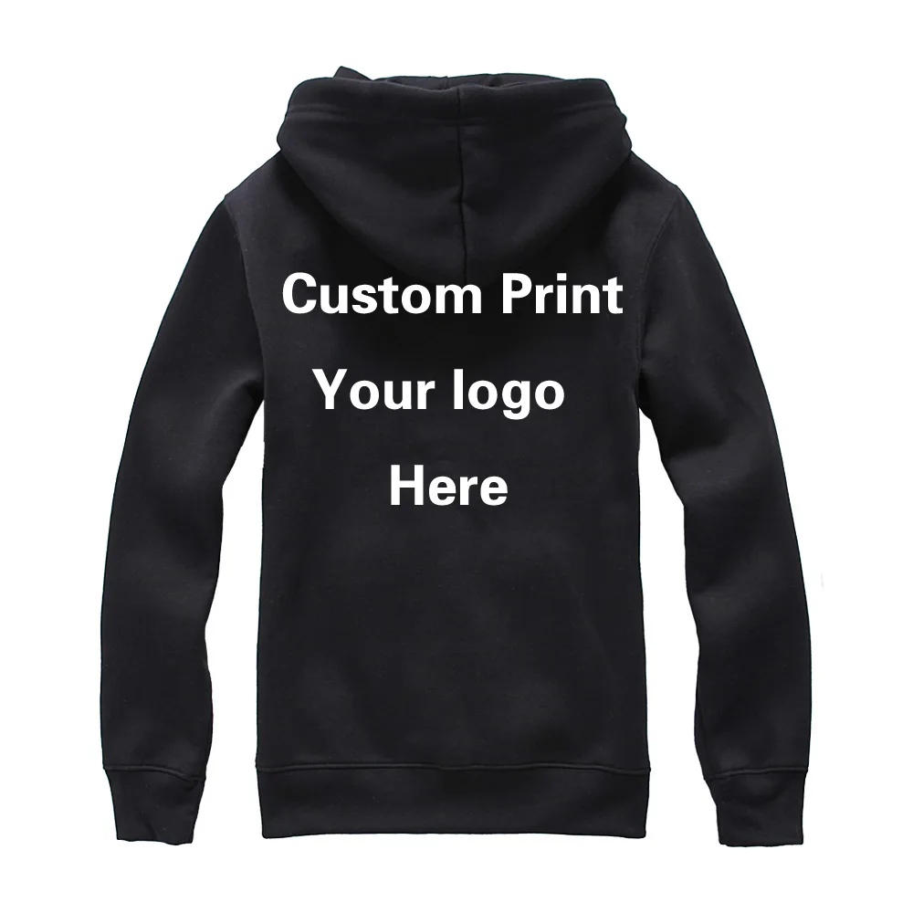 

Custom print Logo Hood Unisex Sweatshirt Customized Printing Embroidery Your logos Photos Names Personalized Design Garment