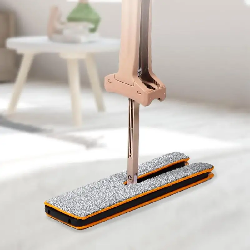 

2pcs Double Side Flat Mop Replacement Cloth Kitchen Household Cleaning Tool