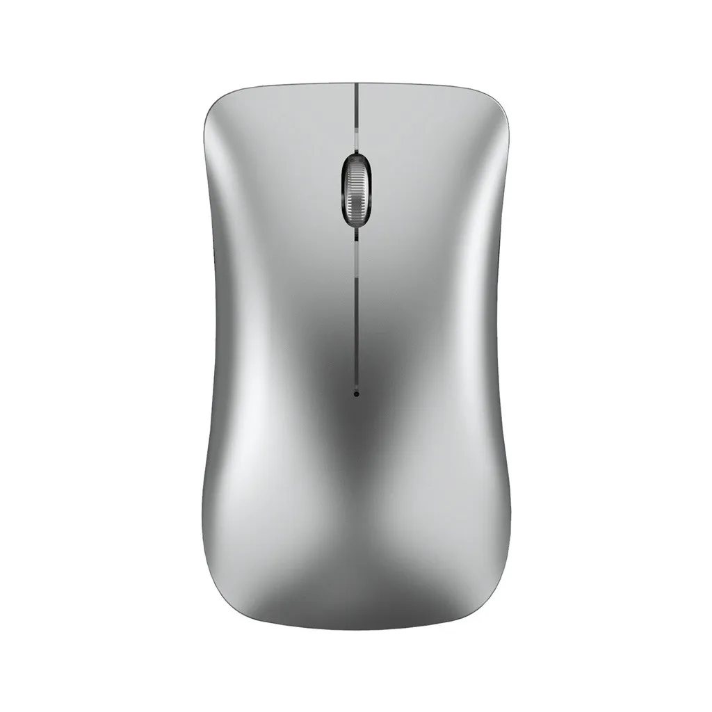 Серебристый Горячая HXSJT23Rechargeable Беспроводной BT4.0 USB двойной режим игровая Мышь мышь для ПК, ноутбука, Прямая - Цвет: Серебристый