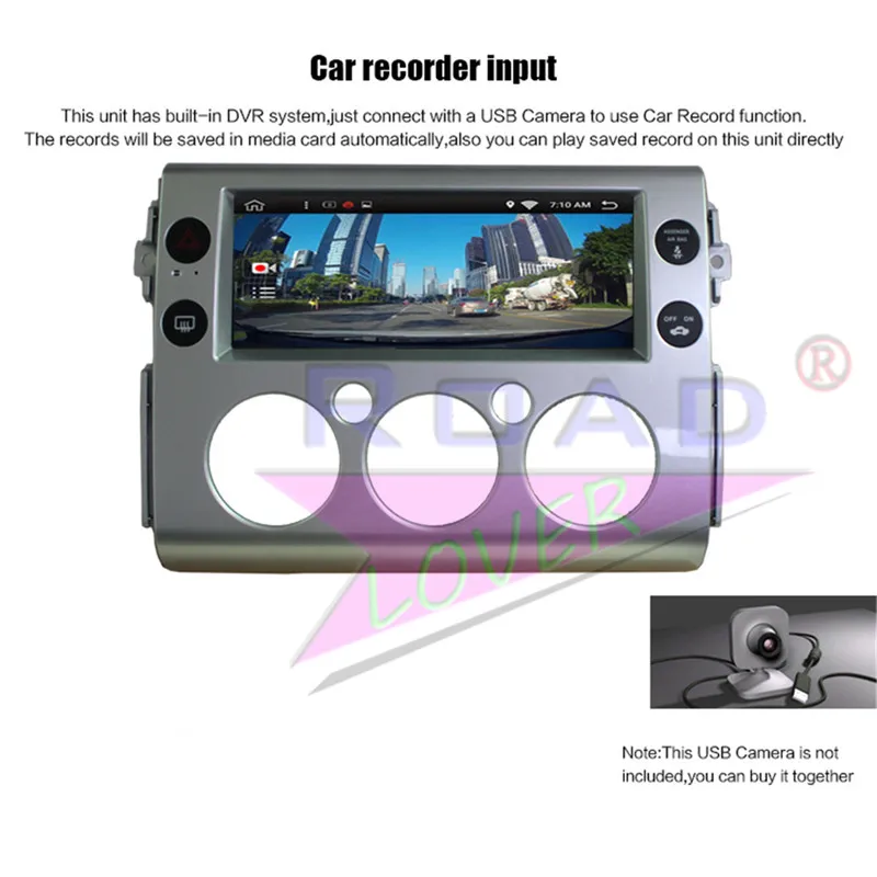 car system multimedia For Toyota FJ 2011