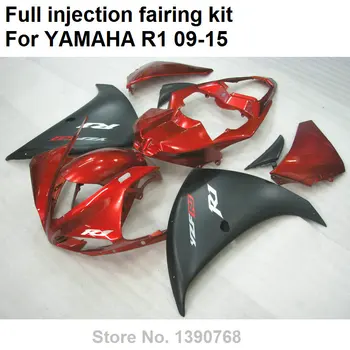 

Fit for Yamaha injection molding fairings YZF R1 09 10 11 12 13 14 15 wine red black fairing kit YZFR1 2009-2014 2015 BD71