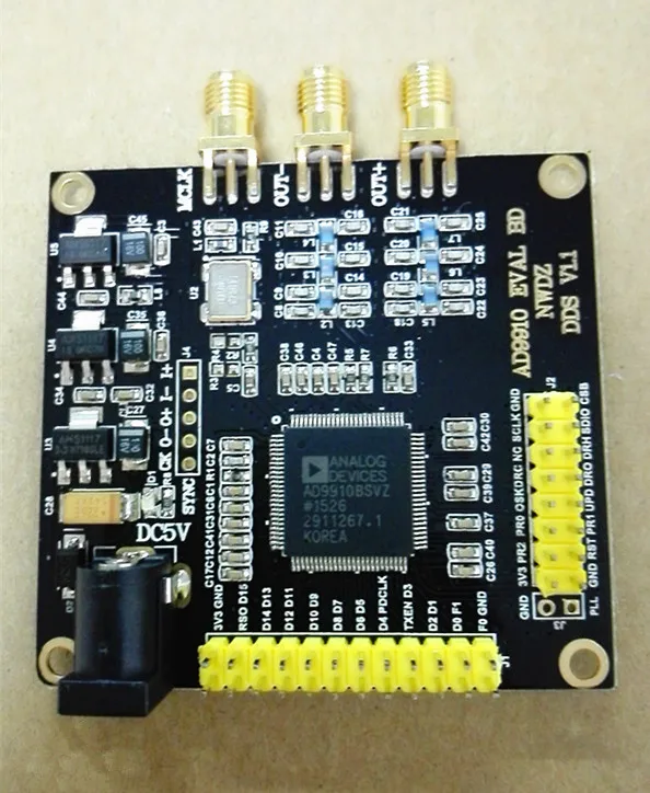 

AD99101 1G Sampled DDS 420Mz Signal Generator Phase Amplitude Programmable Ultra Flatness