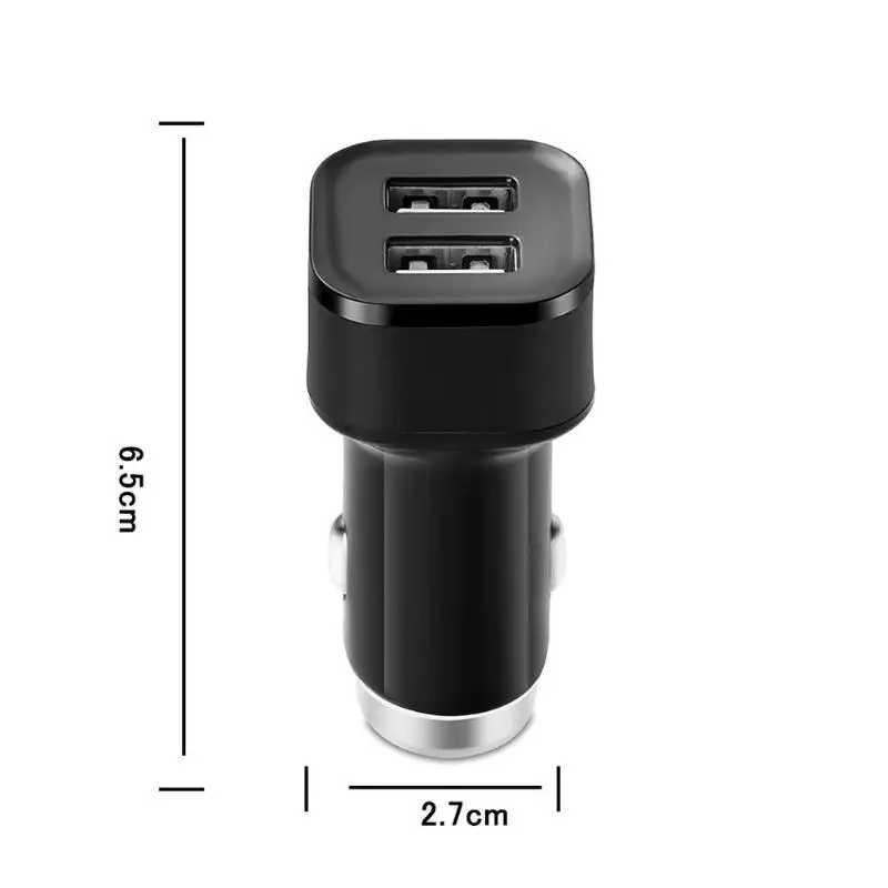 VODOOL многофункциональный 2 в 1 3.1A двойной зарядное устройство USB адаптер быстрой зарядки двойной Интеллектуальный USB выход порты Автомобильное зарядное устройство