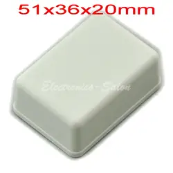 Малый Настольная Пластик корпус, белый, 51x36x20 мм, высокое качество