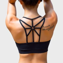 SALSPOR, Модный женский спортивный бюстгальтер, высокая эластичность, дышащий, пуш-ап, для йоги, бега, фитнеса, бюстгальтеры для спортзала, майка, женский жилет