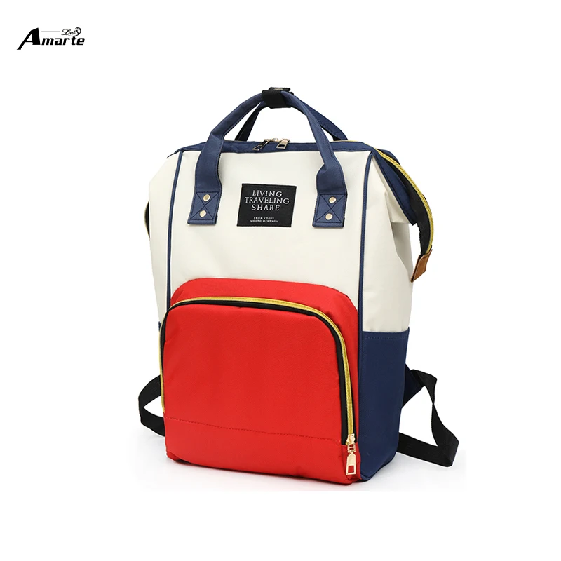 

Mommy Backpack Large Capacity Multi-function Bottle Insulation Travel Leisure Multi-color Optional Waterproof Oxford Cloth Bags