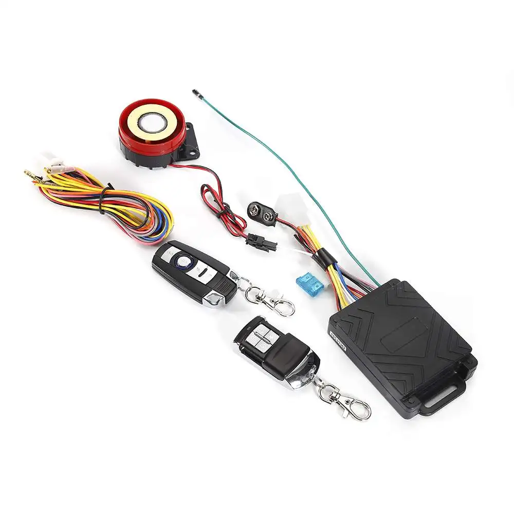 Motorcycle Scooter Anti Theft Voice Alarm Start Security