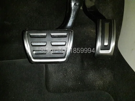 for 2014-2017 VW GOLF 7 MK7 AT refit accelerator pedal plate clutch Throttle brakes Foot pedal treadle 3pcs/lot for 2014-2017 VW GOLF 7 MK7 AT refit accelerator pedal plate clutch Throttle brakes Foot pedal treadle 3pcs/lot
