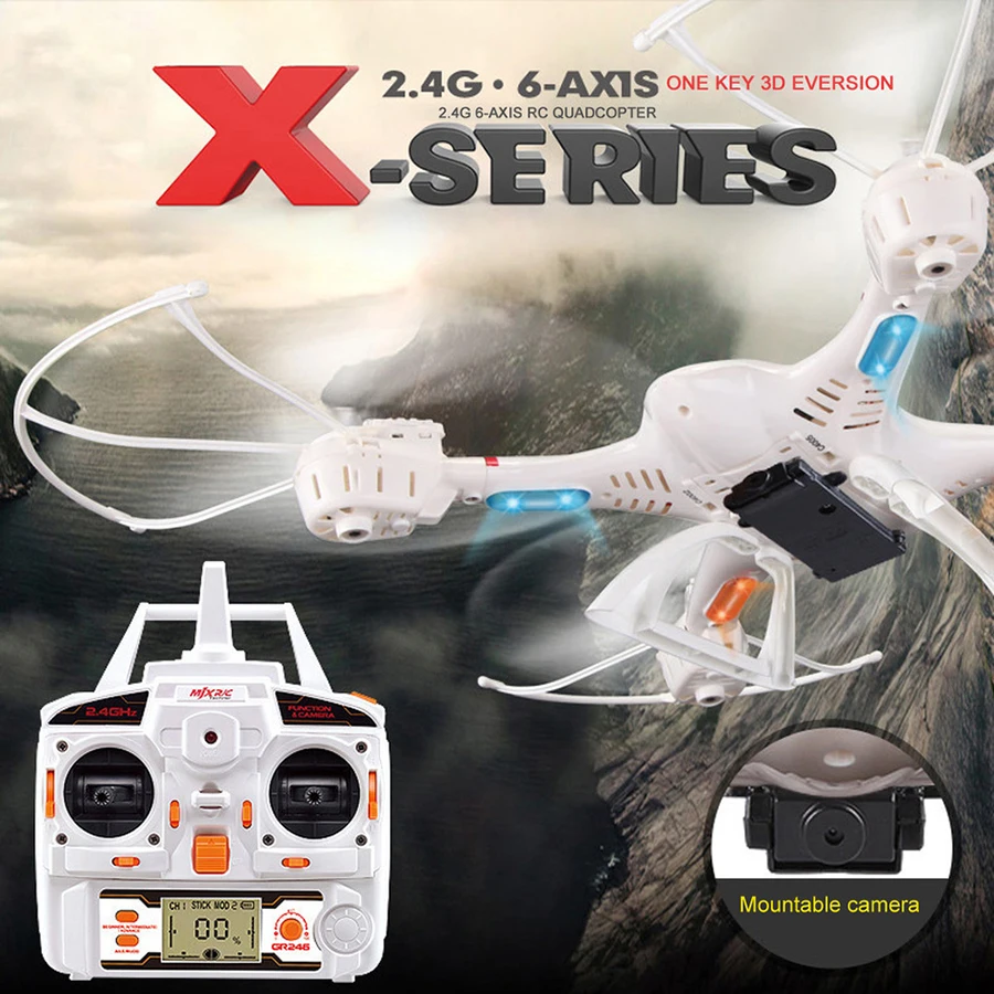 

MJX X400 X400W Remote Control Drone With C4015 FPV Camera 2.4G 4CH RC Quadcopter RTF Wifi Helicopter Or No Camera