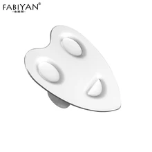 Дизайн ногтей в форме сердца улыбающееся лицо кольцо с регулировкой размера палитра Нержавеющая сталь основа, смешивание Цвет Декор УФ-гель для ногтей маникюрный набор инструментов