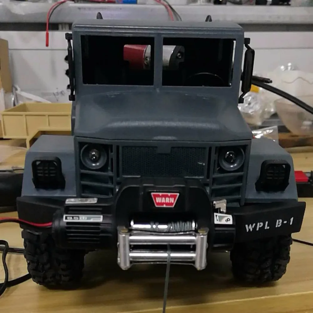 RBR/C WPL B16K 1/16 дистанционный пульт военный грузовик 6 колеса внедорожный