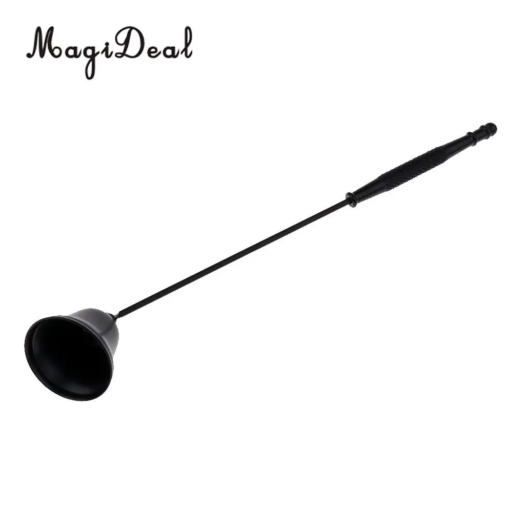 Candle Wick Snuffer Stainless Steel Extinguish Candles Pillars Tealight Wick Black/Gold 