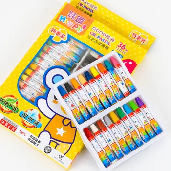 

1Set Cartoon Colorful Oil Pastel Hexagonal Paint Pen Crayons For Kids Cute Graffiti Drawing Supplies Sets Art Sets