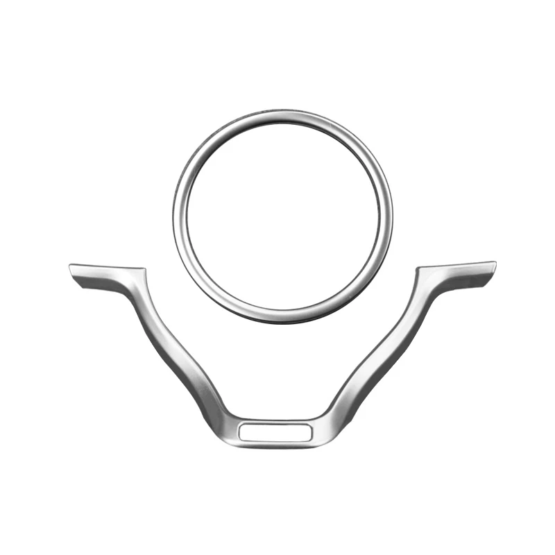 Stainless steel and ABS For KIA OPTIMA 2016 2017 Car Steering Wheel Panel Badge Frame Insert Trims Covers Interior Mouldings Stainless steel and ABS For KIA OPTIMA 2016 2017 Car Steering Wheel Panel Badge Frame Insert Trims Covers Interior Mouldings