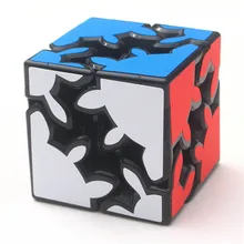 Zcube 2X2X2 gear Twist Puzzle speed Intelligence волшебный кубик, игрушка, тканевые наклейки, 1 шт., безопасный ABS, ультра-Гладкий интеллектуальный подарок, 60 мм
