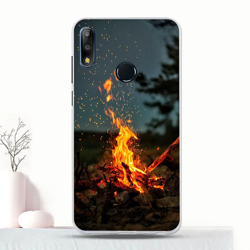 3D чехол для Asus Zenfone Max Pro M2 ZB631KL Coque силиконовая задняя защитная крышка тонкий из ТПУ