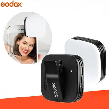 

GODOX LEDM32 Mini Video Light Mobilephone Lithium Battery Lighting LED Adjustable Brightness for Photography Phones