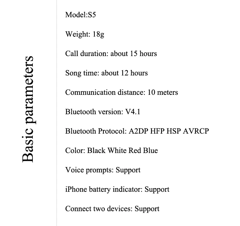 Inpher S5, bluetooth наушники, беспроводные наушники, наушники, спортивные, бас, bluetooth наушники с микрофоном для телефона, Auriculares