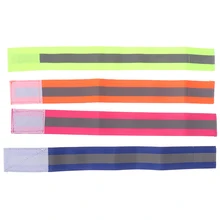 Светоотражающий нарукавный ремень для спорта на открытом воздухе, ночного бега, велосипедного нарукавного ремня для езды, бега, безопасности