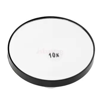 

Travel Wall Suction Mirror 10x Magnifying for Makeup Cosmetic Bedroom Mirror with Two Suction Cups