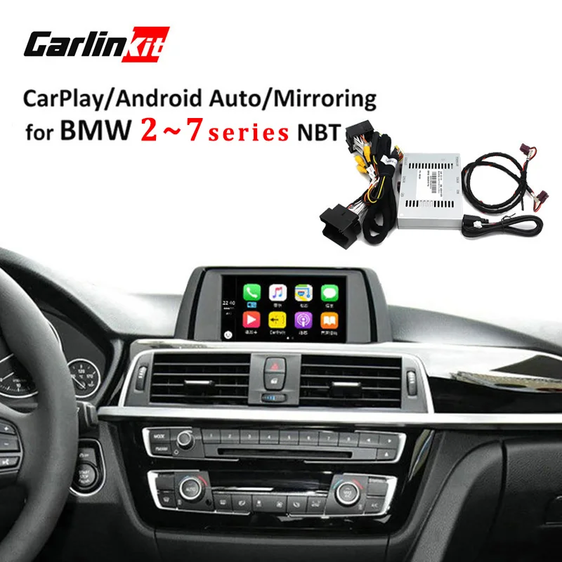 

Carlinkit Reversing Camera Interface Module for BMW 2/3/4/5/7Series With NBT System With Carplay Mirroring