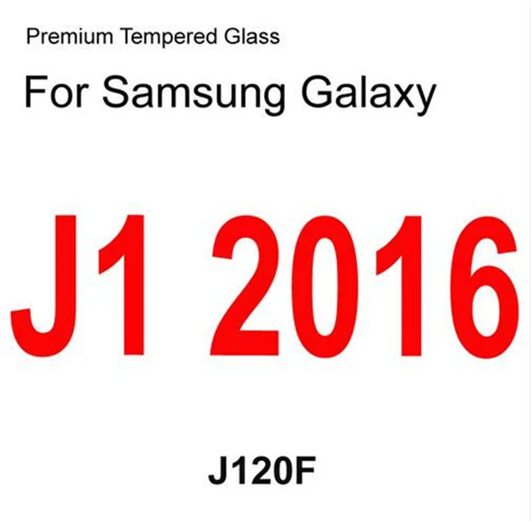 2 предмета закаленное Стекло для samsung Galaxy J1 J3 J5 J7 A3 A5 J2 Prime Mini J120 J320 J510 Экран протектор Защитный чехол - Цвет: J1 2016