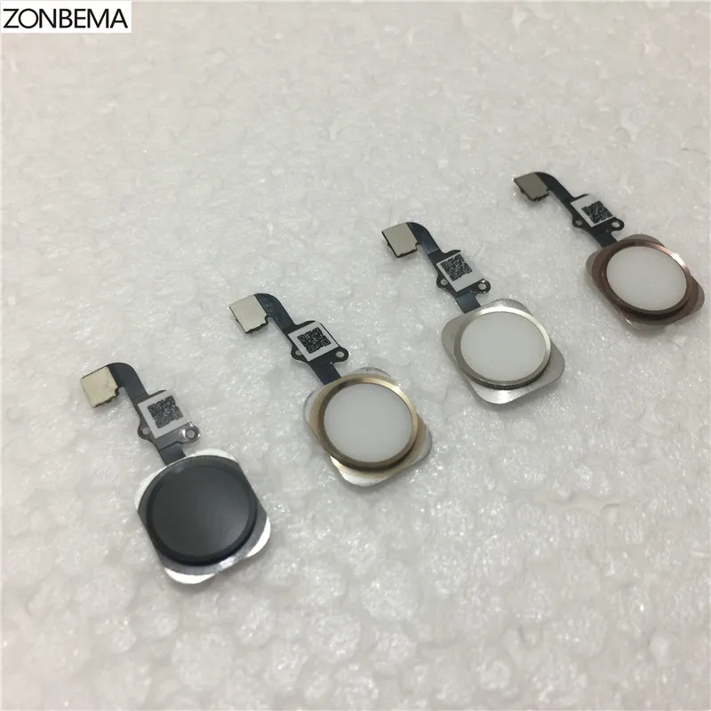 

ZONBEMA Home button with Flex Cable Ribbon assembly For iPhone 6S 4.7" 6S Plus 5.5" Replacement Part