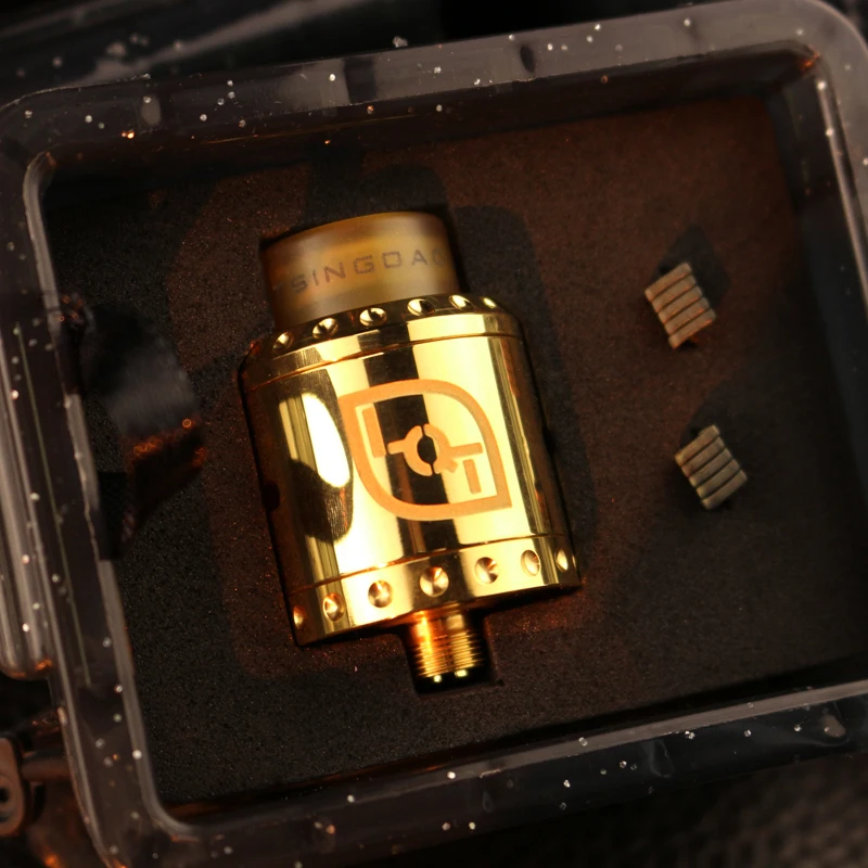 

Authentic Dovpo LQT RDA Rebuildable Dripping Atomizer with BF Pin Stainless Steel 24mm Diameter RDA atomizer
