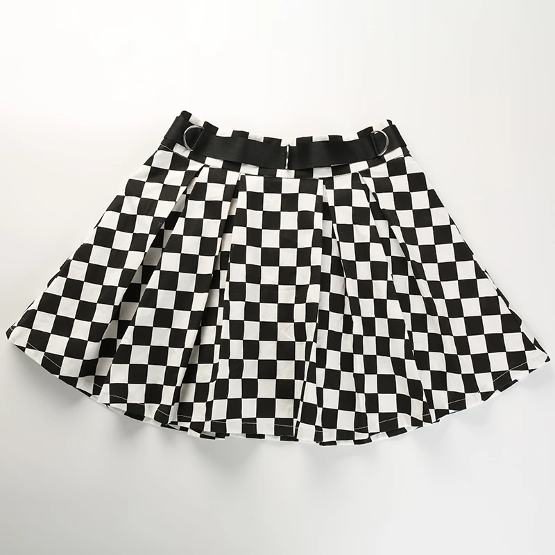 Checkered Aesthetic Skirt Shop Your Kind