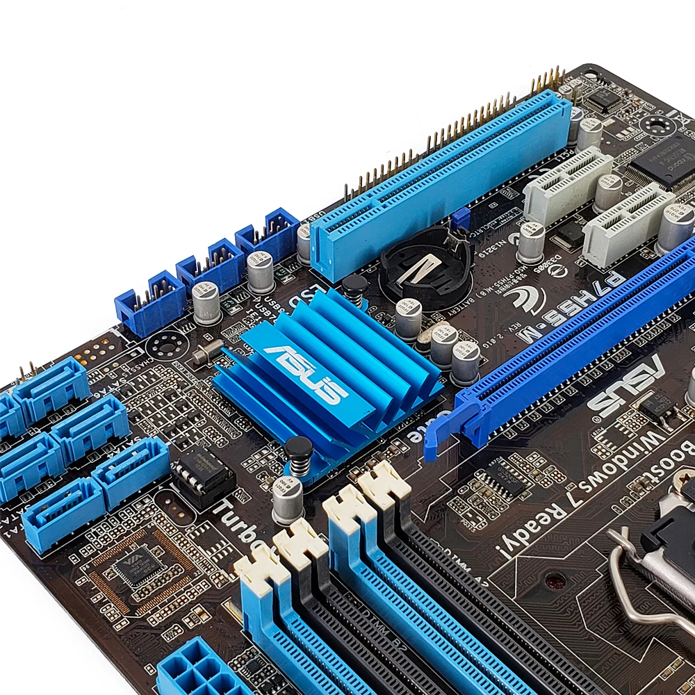  Asus P7H55-M Desktop Motherboard H55 Socket LGA 1156 For Core i7 i5 i3 DDR3 16G SATA2 USB2.0 HDMI u