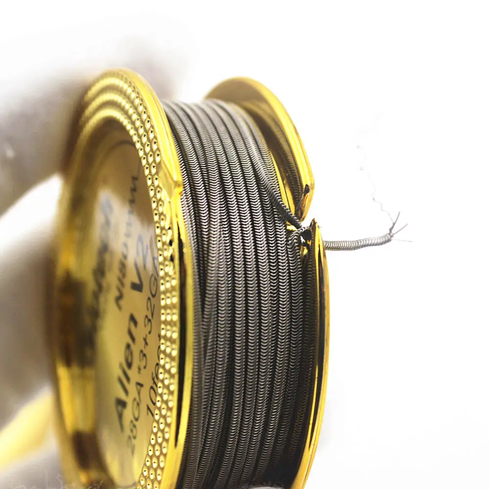 Glotech Newest Alien V2 Heating Wire High Density Ni80 316L Alien Heating Wire for RDA RBA RTA Vaporizer DIY Coils Building Glotech Newest Alien V2 Heating Wire High Density Ni80 316L Alien Heating Wire for RDA RBA RTA Vaporizer DIY Coils Building