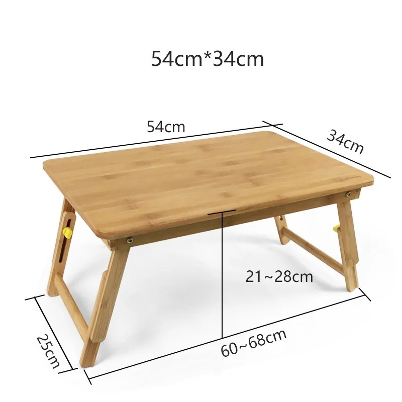 Mueble Dobravel صغيرة Portatil Tisch قابل للتعديل Schreibtisch ميسا دفتر بامبو حامل كمبيوتر محمول تابلو الكمبيوتر مكتب طاولة للدراسة