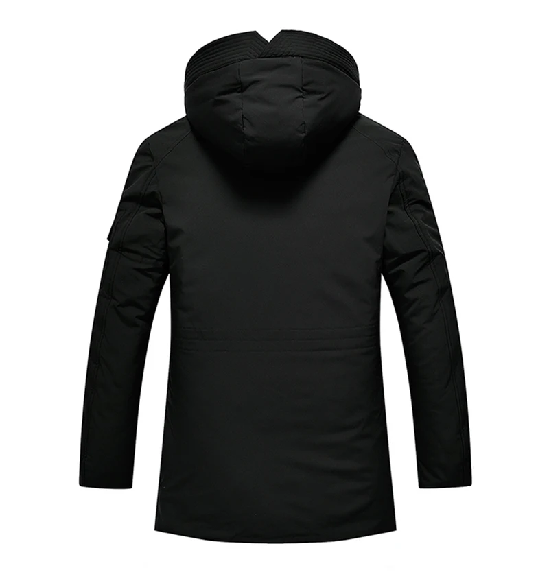 Зимняя Вельветовая мужская куртка-парка с капюшоном, ветровка хорошего качества, толстое ветрозащитное повседневное пальто для мужчин, теплые мужские парки 5XL