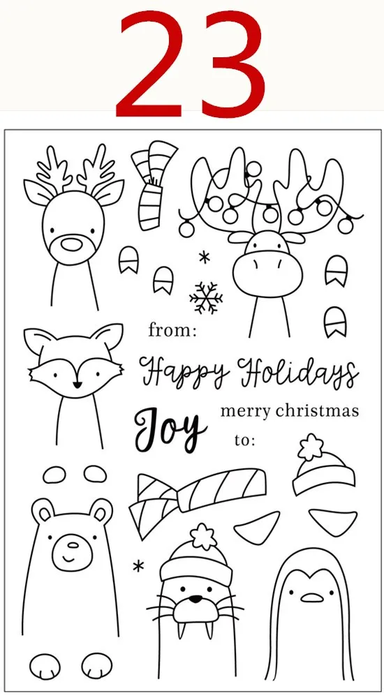 

Transparent Clear Stamp for DIY scrapbooking/Card Making