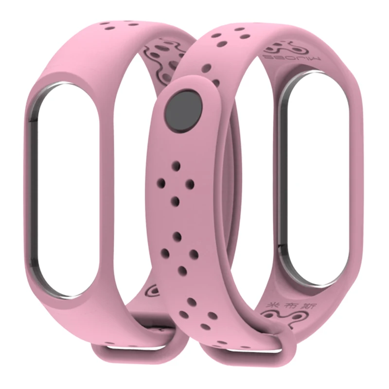 Ремешок Mijobs спортивный для Xiaomi Mi Band 4/3 силиконовый ремешок Band4/3 браслет наручных