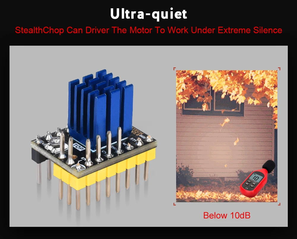 BIQU BIGTREETECH TMC2130 V3.0 SPI Драйвер шагового двигателя VS TMC2208 TMC2100 драйвер для SKR V1.3/V1.1 3D принтер плата контроллера