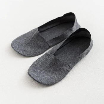 

HSS High Quality Men socks Spring Summer New tide solid color men's stealth socks Silicone non-slip cotton socks 5Pairs/lot
