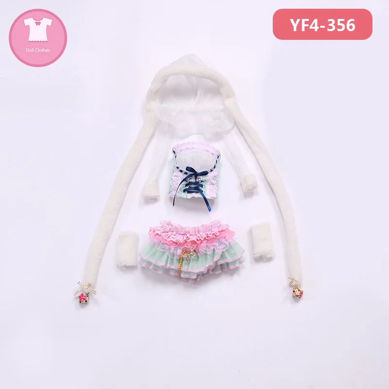 BJD Кукла Одежда 1/4 платье красивая одежда краткое описание Ссылка для Minifee Fairyline девушка тела аксессуары Сказочная страна YF4-355 YF4-356