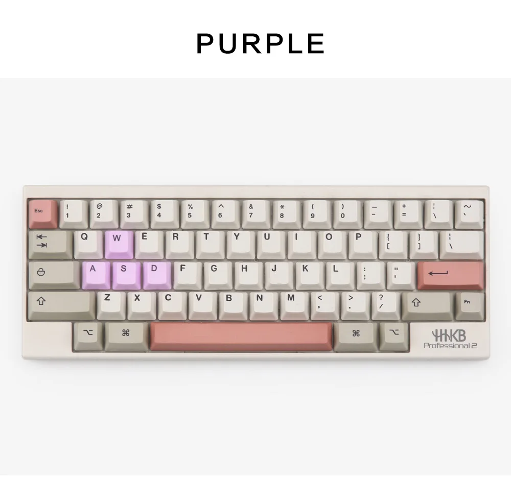 EC WASD краситель-подбитые брелки PBT Материал для клавиатуры Topre realforce HHKB