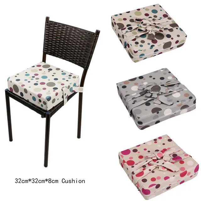 Cute Dot Booster Seat Cushion Baby Feeding Increased High Chair Cute Dot Booster Seat Cushion Baby Feeding Increased High Chair Children Dining Anti Slip Soft Pad